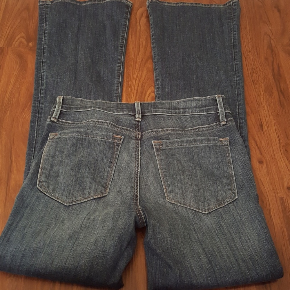 LOFT NWOT Blue Flare Style Jeans 26 / 2 - Picture 7 of 8